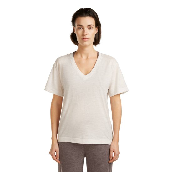 ICEBREAKER - T-shirt col en V 150 Tech Lite Relax V Neck femme