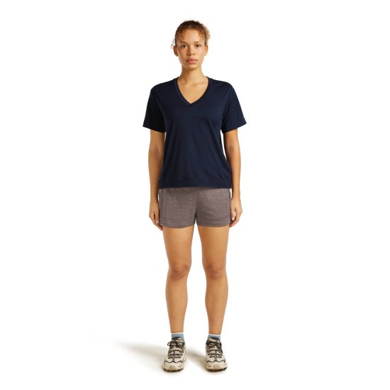 ICEBREAKER - T-shirt col en V 150 Tech Lite Relax V Neck femme