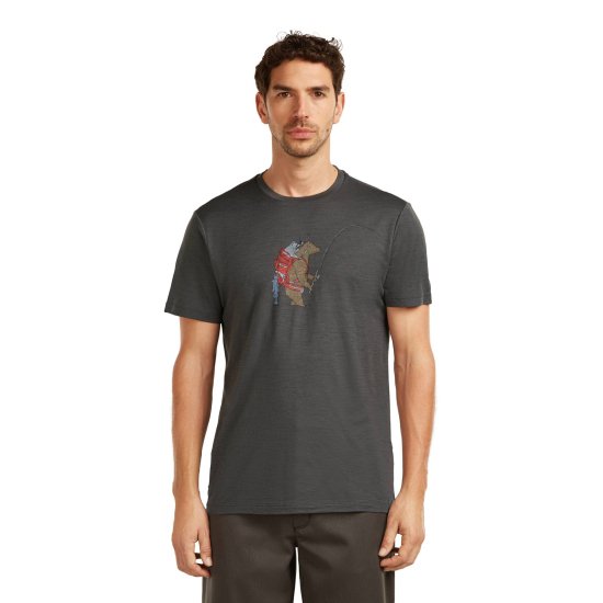 ICEBREAKER - Maglietta 150 Tech Lite Peaceful Pass da uomo