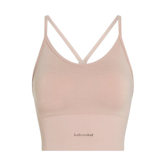 ICEBREAKER - Brassière Mérinos 260 Seamless Rib Strappy Tank femme