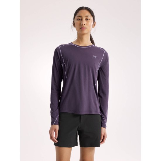 ARCTERYX - Maglia a maniche lunghe e girocollo Sunna Donna
