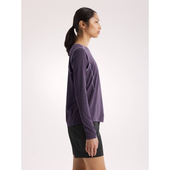 ARCTERYX - Maglia a maniche lunghe e girocollo Sunna Donna