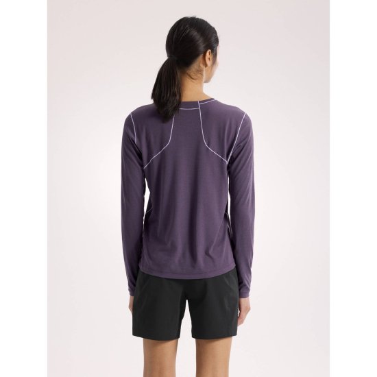 ARCTERYX - Maglia a maniche lunghe e girocollo Sunna Donna