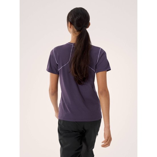 ARCTERYX - T-shirt a collo rotondo Sunna Donna