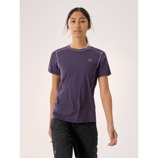 ARCTERYX - T-shirt a collo rotondo Sunna Donna
