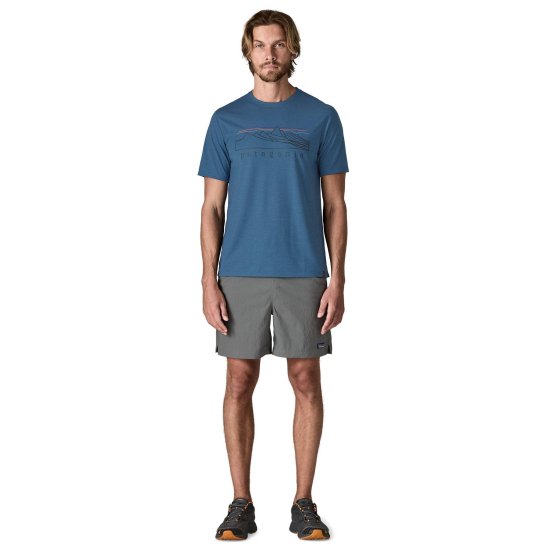 PATAGONIA - T-shirt Cap Cool Trail Stratapeaks homme