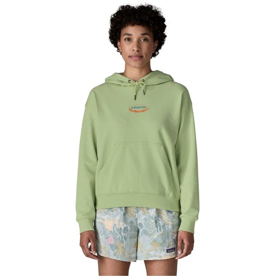PATAGONIA - Felpa con cappuccio 95 Oval Logo Daily Hoody donna