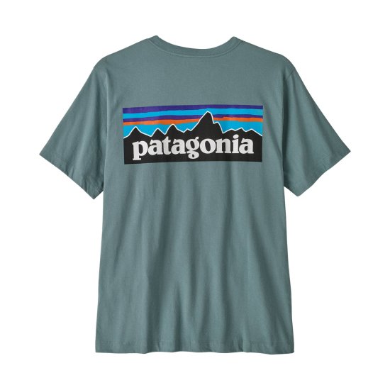 PATAGONIA - T-shirt logo P-6 uomo