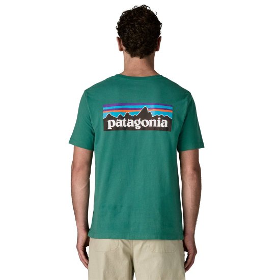 PATAGONIA - T-shirt logo P-6 uomo