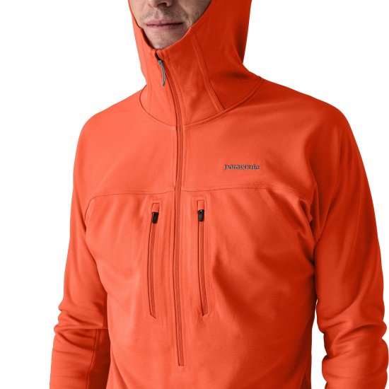 PATAGONIA - Polaire à capuche R1 Ultralight homme