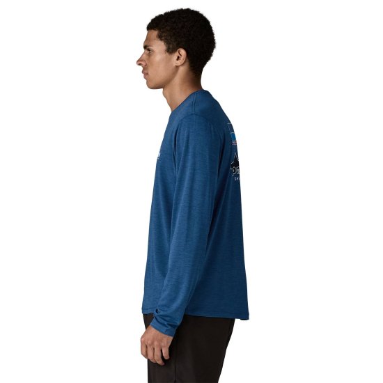 PATAGONIA - T-shirt manches longues Capilene Cool Daily - '73 Skyline homme