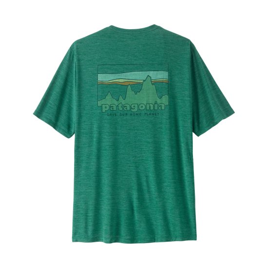 PATAGONIA - T-shirt Cap Cool Daily Shirt 73 Skyline homme