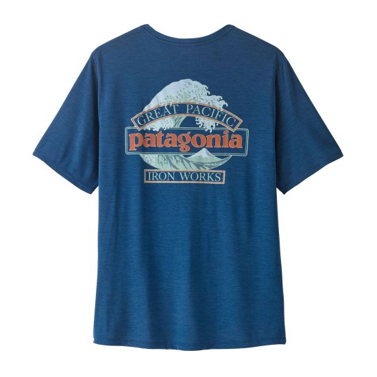 PATAGONIA - T-shirt Cap Cool Daily Shirt Great Wave homme