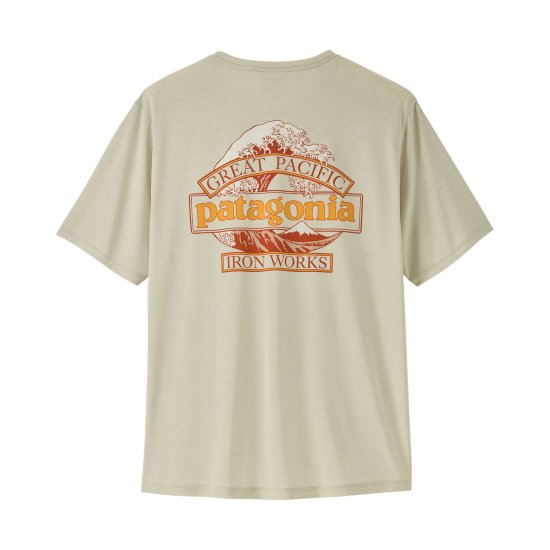 PATAGONIA - T-shirt Cap Cool Daily Shirt Great Wave homme