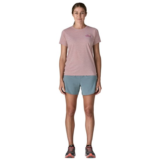 PATAGONIA - Maglietta Capilene Cool Daily Shirt Trailcheck donna