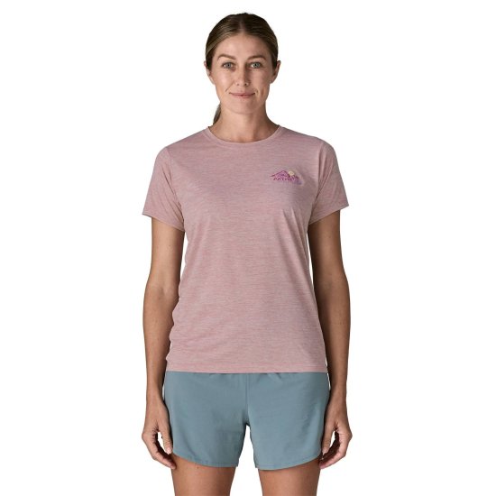 PATAGONIA - Maglietta Capilene Cool Daily Shirt Trailcheck donna