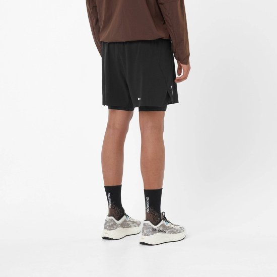 SALOMON - Short Sense Aero 2 en 1 5" (13 cm) homme
