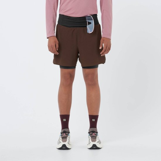 SALOMON - Short Sense Aero 2 en 1 5" (13 cm) homme