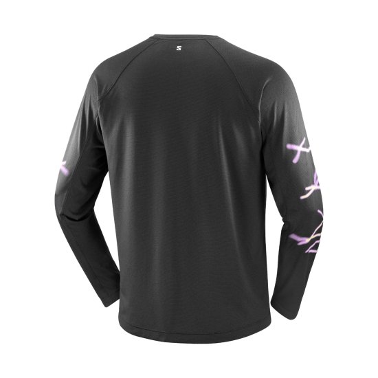 SALOMON - T-shirt manches longues Shakeout Core Graphic Shakeout homme