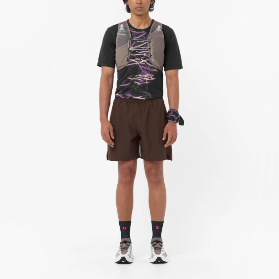 SALOMON - T-shirt Shakeout Core Graphic uomo