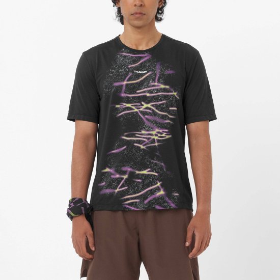 SALOMON - T-shirt Shakeout Core Graphic uomo