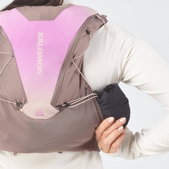 SALOMON - Zaino d'idratazione ADV Skin 12 Gradient con borracce