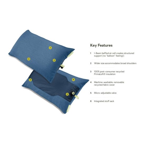NEMO - Oreiller Fillo Elite Wide Ultralight