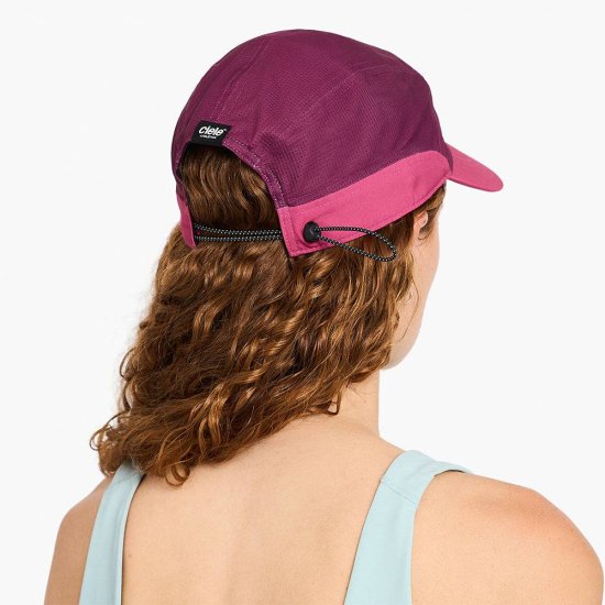 CIELE - Cappellino FSTCap SC - Comp - Ninety SL - Mulberry/Bocasana