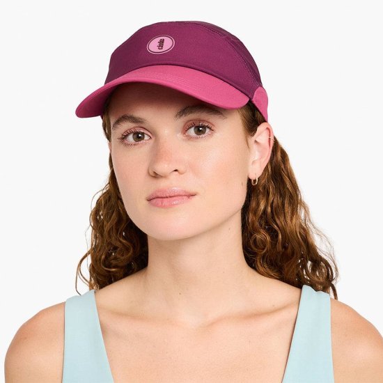 CIELE - Cappellino FSTCap SC - Comp - Ninety SL - Mulberry/Bocasana