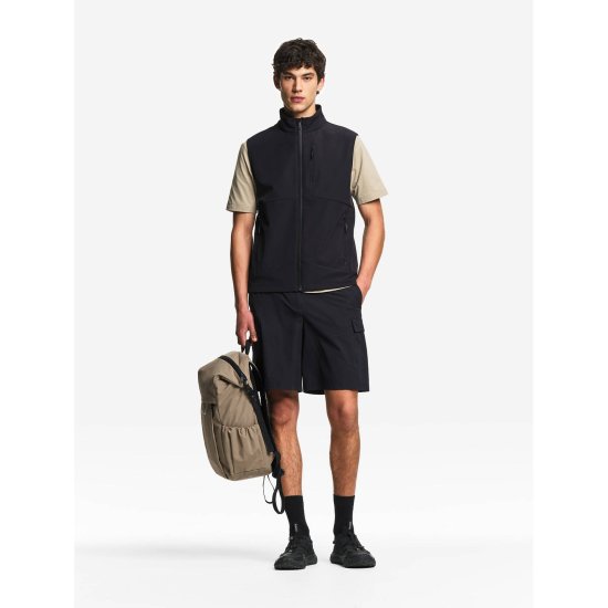 AIGLE - Gilet smanicato softshell uomo 3 tasche