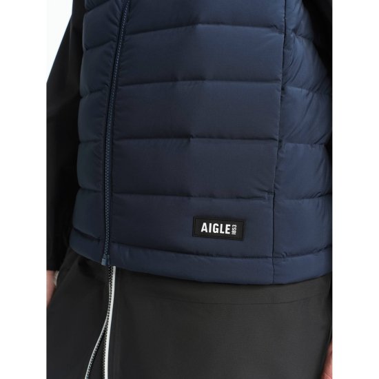 AIGLE - Piumino corto senza maniche T-KIT da uomo