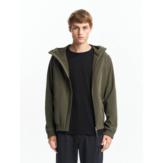 AIGLE - Veste zippée Softshell à capuche homme