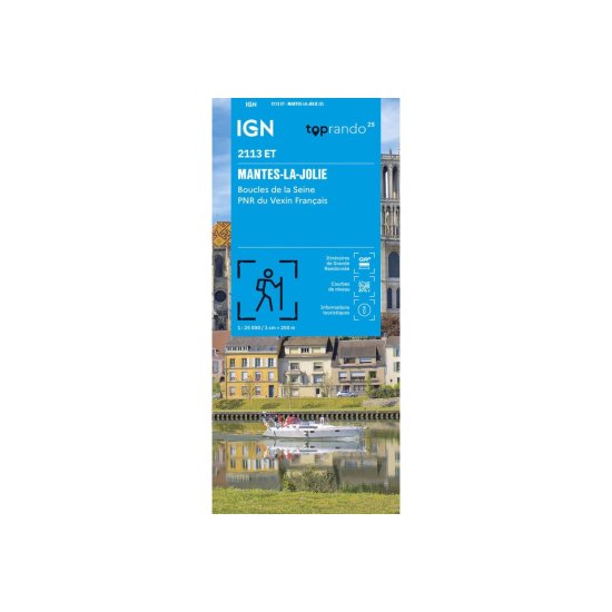 IGN - Carte IGN Mantes-La-Jolie