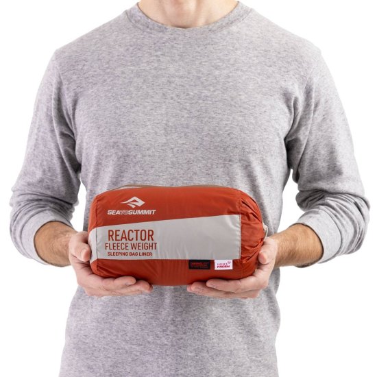 SEA TO SUMMIT - Sacco lenzuolo Reactor Fleeceweight Liner Regular