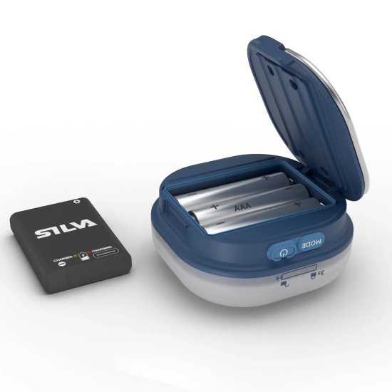 SILVA - Lanterna Silva Glow Ricaricabile Blu
