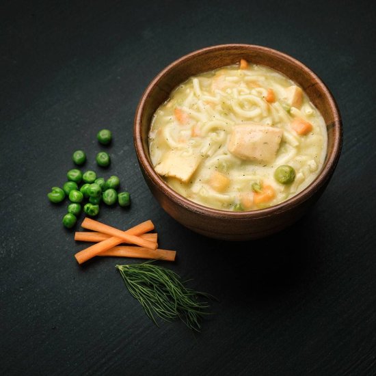 REAL - Repas lyophilisé Saumon avec pâtes et sauce à la crème