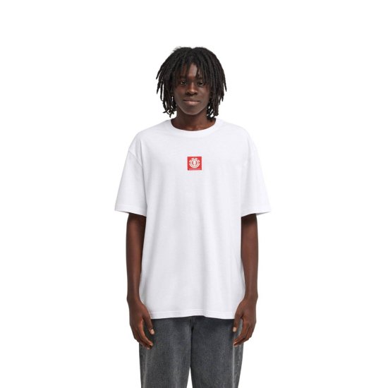 ELEMENT - T-shirt Square Logo uomo