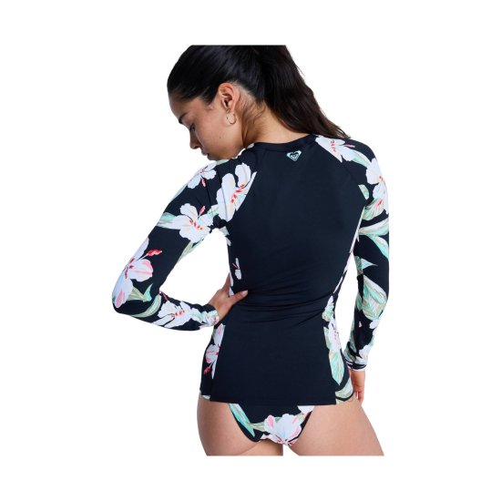 ROXY - Lycra zippé manches longues femme