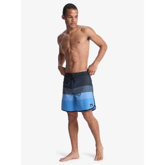 QUIKSILVER - Short de bain Surfsilk Scallop 18" homme