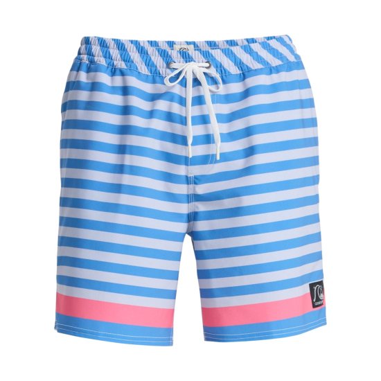 QUIKSILVER - Shot de bain Original BTZ Stripe Volley 17" homme