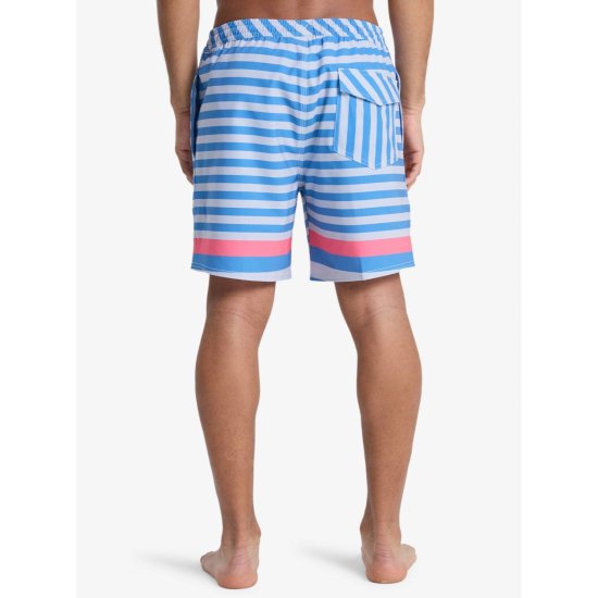 QUIKSILVER - Shot de bain Original BTZ Stripe Volley 17" homme