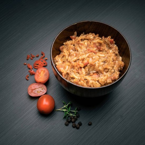 REAL - Repas lyophilisé Porc effiloché au riz