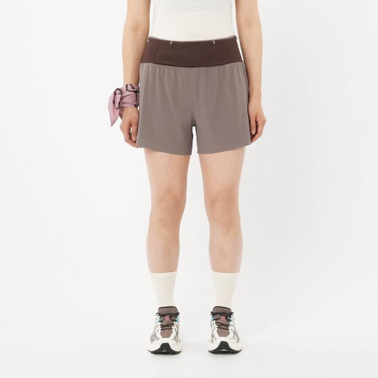 SALOMON - Short Sense Aero 2-en-1 5" (13 cm) femme