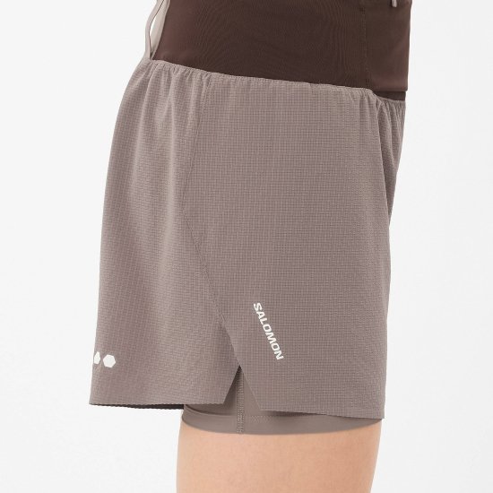 SALOMON - Short Sense Aero 2-en-1 5" (13 cm) femme