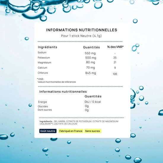 60POURCENT - Electrolytes 60 Pourcent 7 sticks