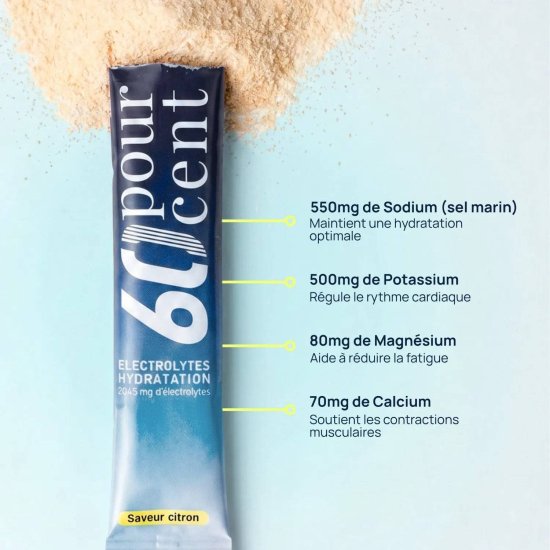 60POURCENT - Electrolytes 60 Pourcent 7 sticks