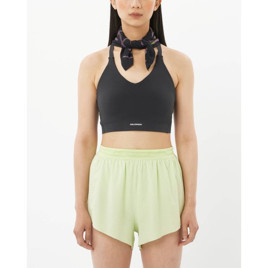 SALOMON - SHKout BLISS BRA W DEEP BLACK