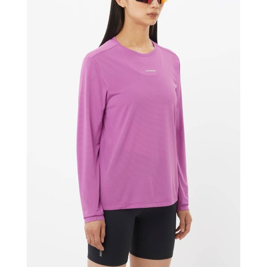 SALOMON - T-shirt manches longues SHaKeout Core femme