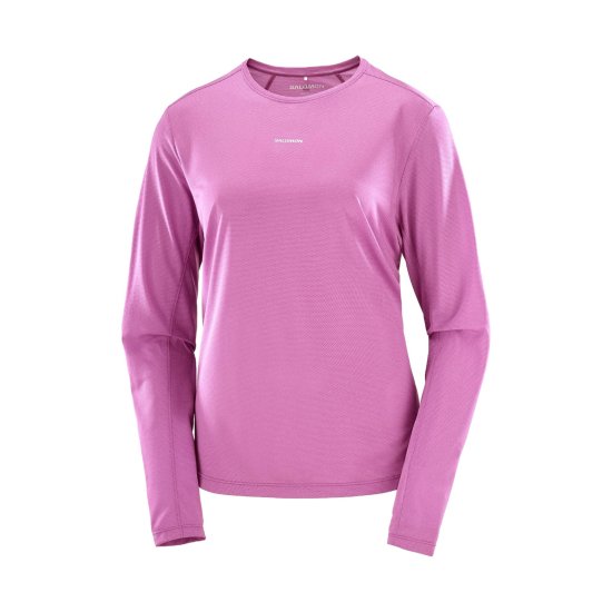 SALOMON - T-shirt manches longues SHaKeout Core femme