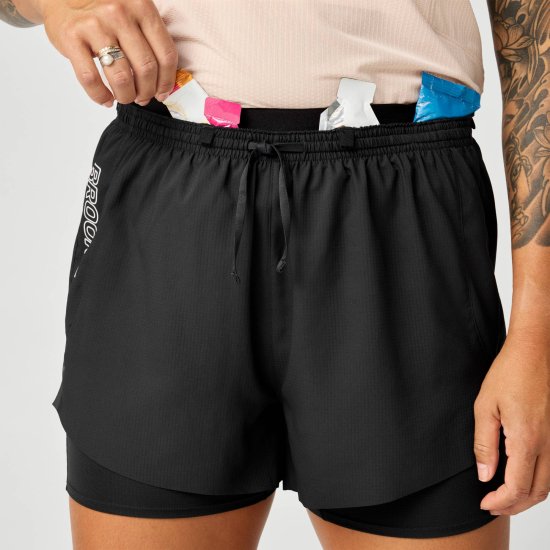 BROOKS - Short 2-in-1 Cascadia donna